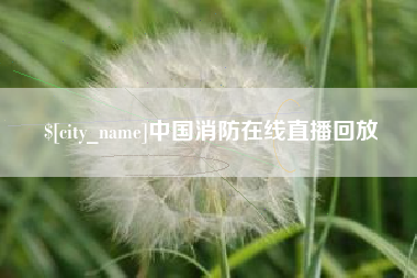昌都中国消防在线直播回放