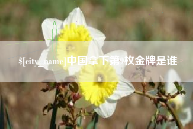 昌都中国拿下第9枚金牌是谁