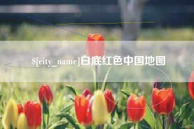昌都白底红色中国地图