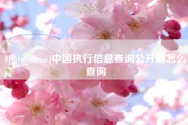 昌都中国执行信息查询公开网怎么查询