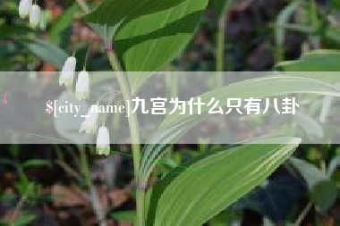 昌都九宫为什么只有八卦
