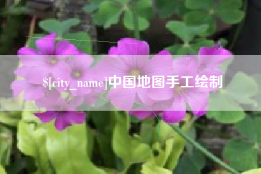 昌都中国地图手工绘制