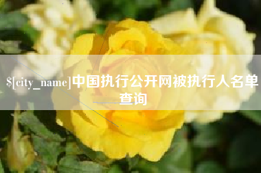 昌都中国执行公开网被执行人名单查询