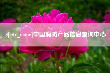 昌都中国消防产品信息查询中心