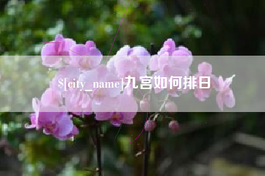 昌都九宫如何排日