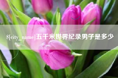 昌都五千米世界纪录男子是多少