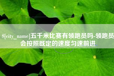昌都五千米比赛有领跑员吗-领跑员会按照既定的速度匀速前进