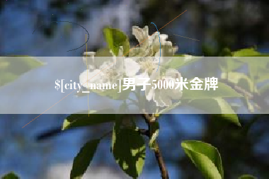 昌都男子5000米金牌