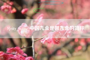 昌都中国九金是哪九金的简称