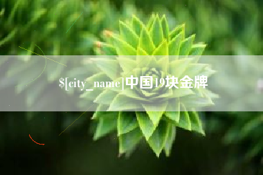 昌都中国19块金牌