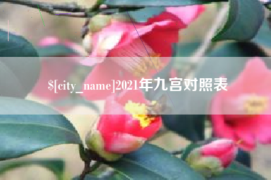 昌都2021年九宫对照表