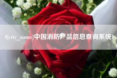 昌都中国消防产品信息查询系统1