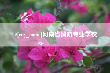 昌都河南省消防专业学校