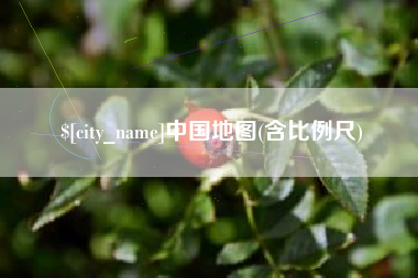 昌都中国地图(含比例尺)
