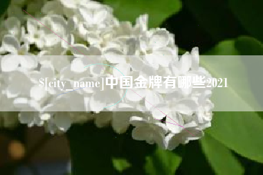 昌都中国金牌有哪些2021