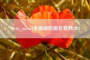昌都全国消防报名官网2021